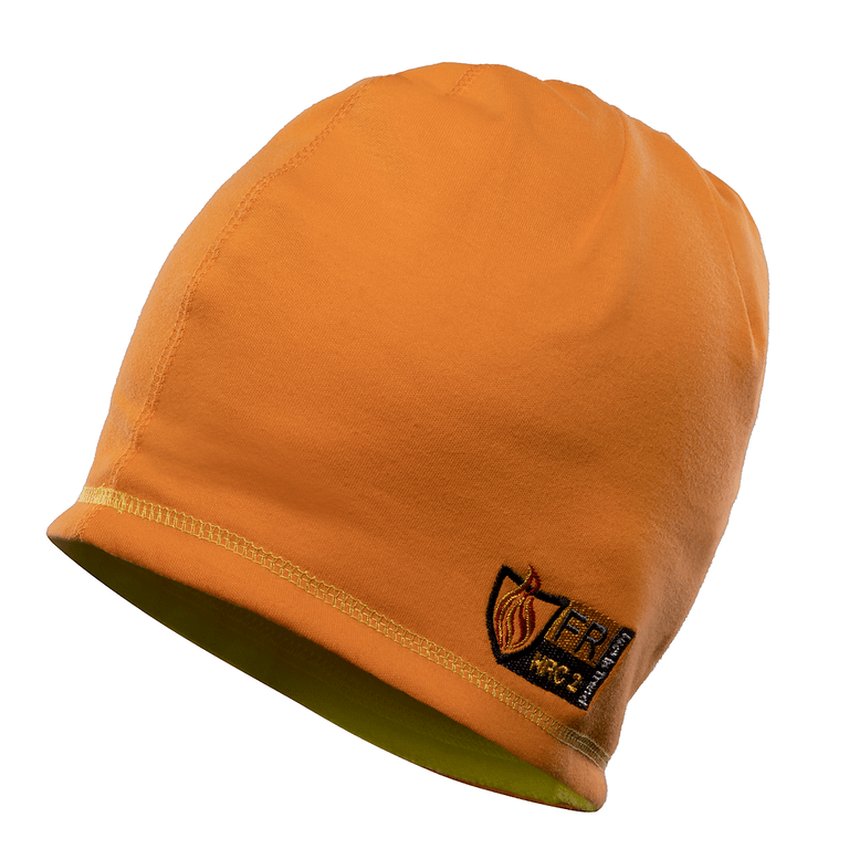 Flame Resistant Reversible Beanie Cap – Heavy Duty - 100%C – 16.0 oz - Fire Protection Parts