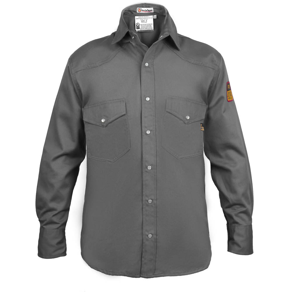 Flame Resistant Welding Shirt - 100% C - 9 oz - Fire Protection Parts