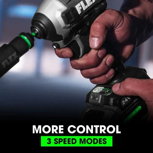 FLEX FX1371A - Z 1/4" Quick Eject Hex Impact Driver (Tool Only) - Fire Protection Parts