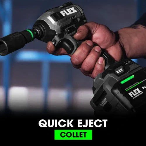 FLEX FX1371A - Z 1/4" Quick Eject Hex Impact Driver (Tool Only) - Fire Protection Parts