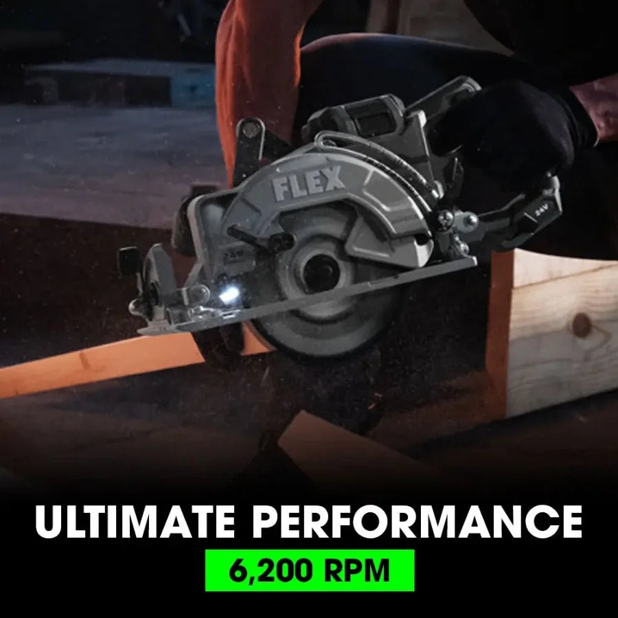 FLEX FX2141R - Z 7 - 1/4" Rear Handle Circular Saw (Tool Only) - Fire Protection Parts