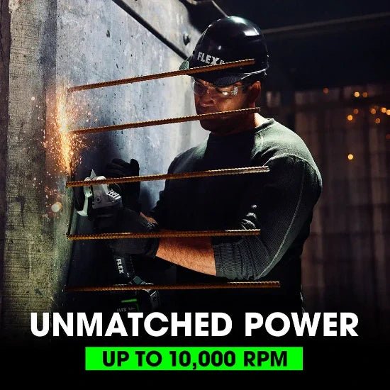 FLEX FX3181A - Z 5" Variable Speed Angle Grinder With Side Switch (Tool Only) - Fire Protection Parts