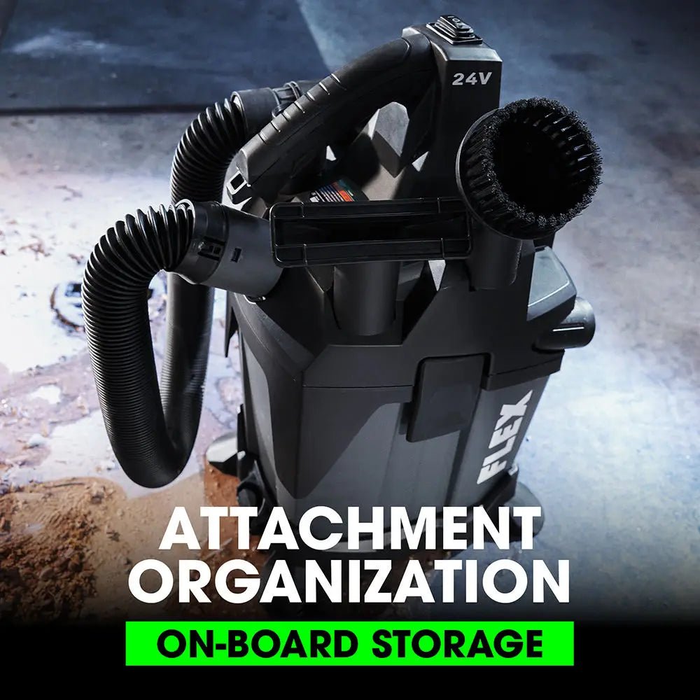 FLEX FX5221 - Z 1.6 Gallon Wet/Dry Vacuum (Tool Only) - Fire Protection Parts