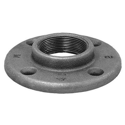 FLOOR FLANGE - MALLEABLE IRON (MI) IMP - Fire Protection Parts