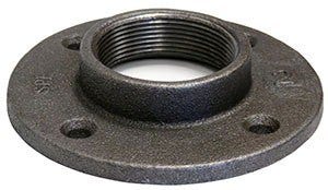 FLOOR FLANGE - MALLEABLE IRON (MI) IMP - Fire Protection Parts