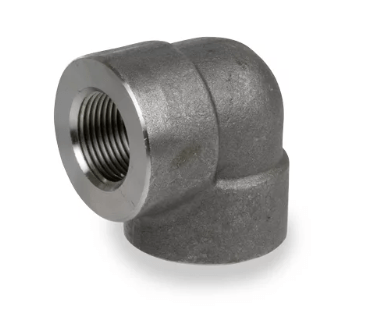 FORGED STEEL 3000# THREADED 90° ELBOW - Fire Protection Parts