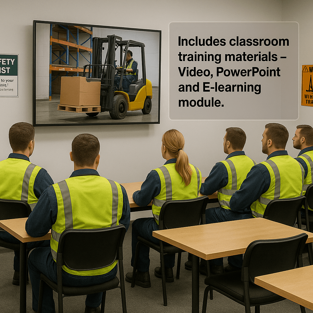 Forklift Operator Training Video Compliance Kit - Fire Protection Parts