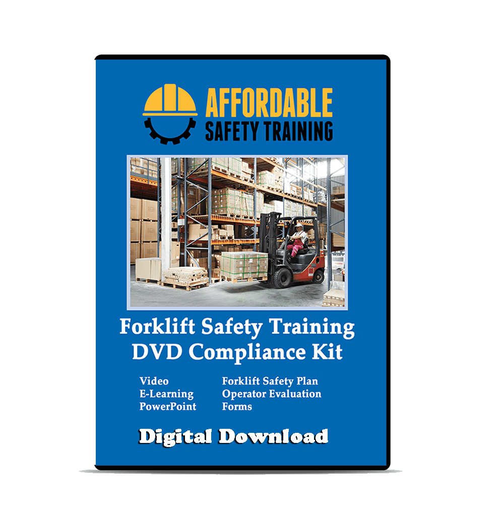 Forklift Operator Training Video Compliance Kit - Fire Protection Parts