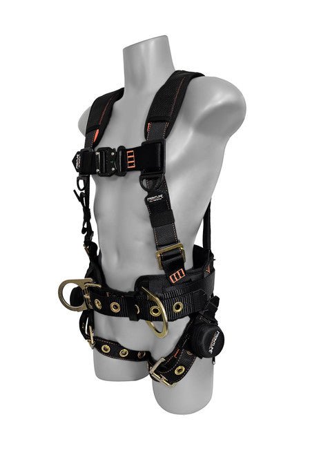 Frontline 100CTB Combat Construction Full Body Harness with Tongue Buckle Legs and Trauma Straps S - Fire Protection Parts