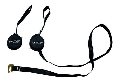 Frontline 100RCTB Combat Reflective Construction Full Body Harness with Tongue Buckle Legs and Trauma Straps M/L - Fire Protection Parts