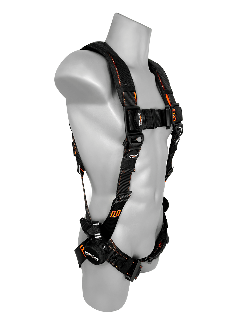 Frontline 110VTB Combat Lite Vest Style Harness with Aluminum Hardware and Suspension Trauma Straps M/L - Fire Protection Parts