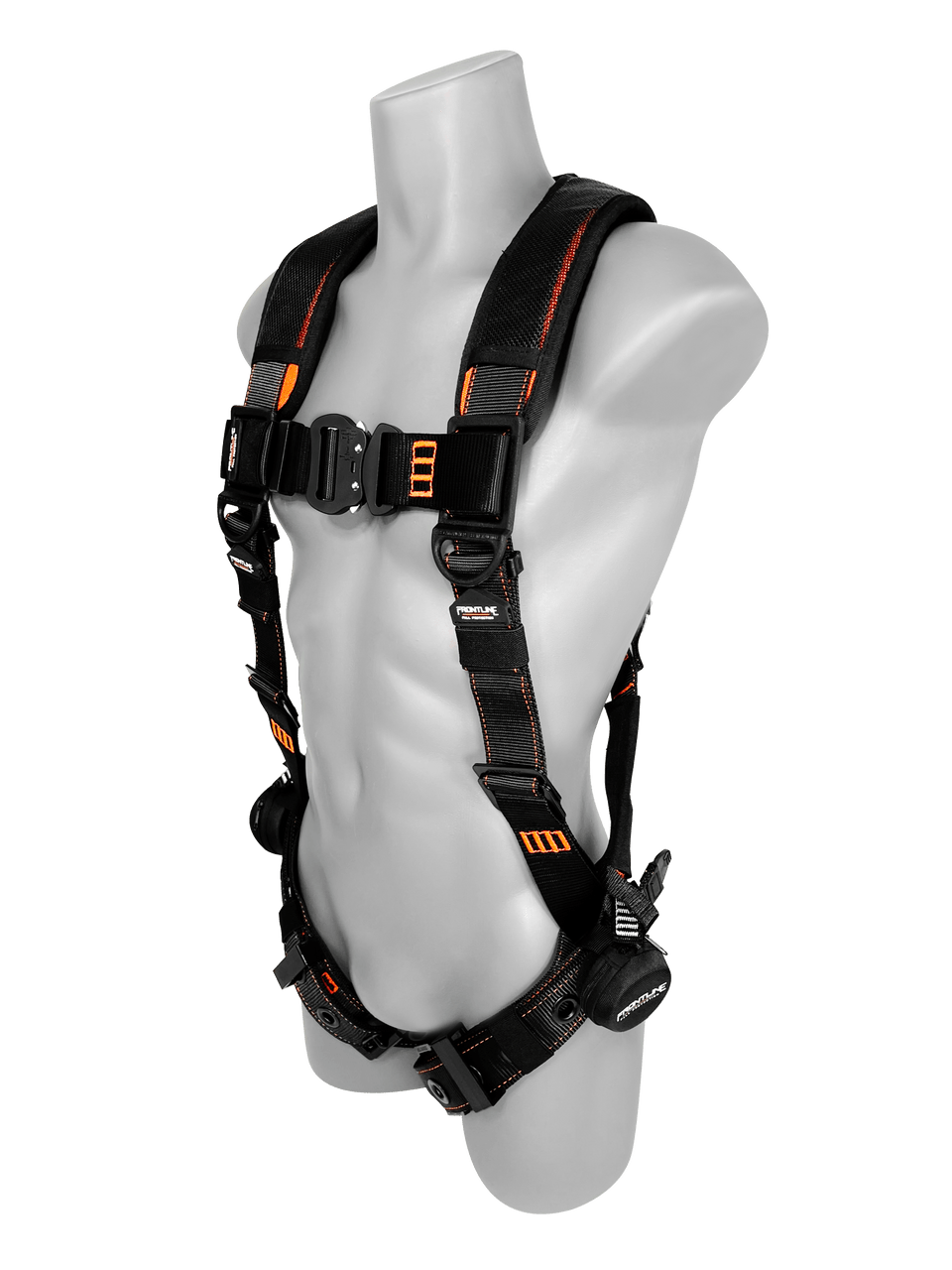 Frontline 110VTB Combat Lite Vest Style Harness with Aluminum Hardware and Suspension Trauma Straps S - Fire Protection Parts