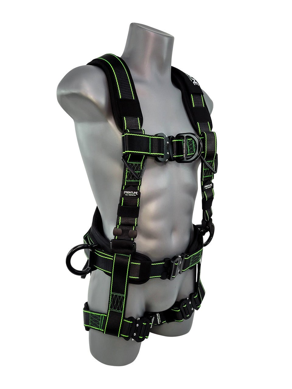 Frontline 200RE Elite Lite Climbing/Rescue Full Body Harness with Aluminum Quick Connect Buckles Universal - Fire Protection Parts