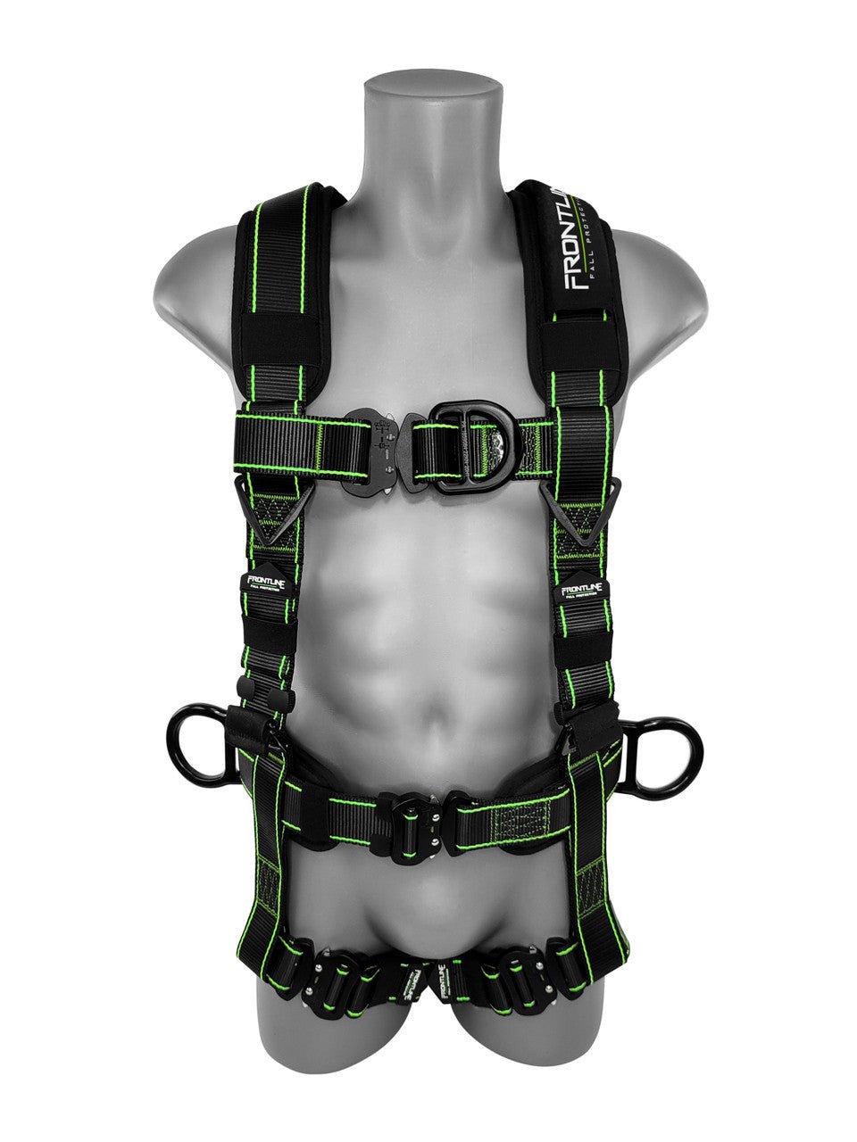 Frontline 200RE Elite Lite Climbing/Rescue Full Body Harness with Aluminum Quick Connect Buckles Universal - Fire Protection Parts