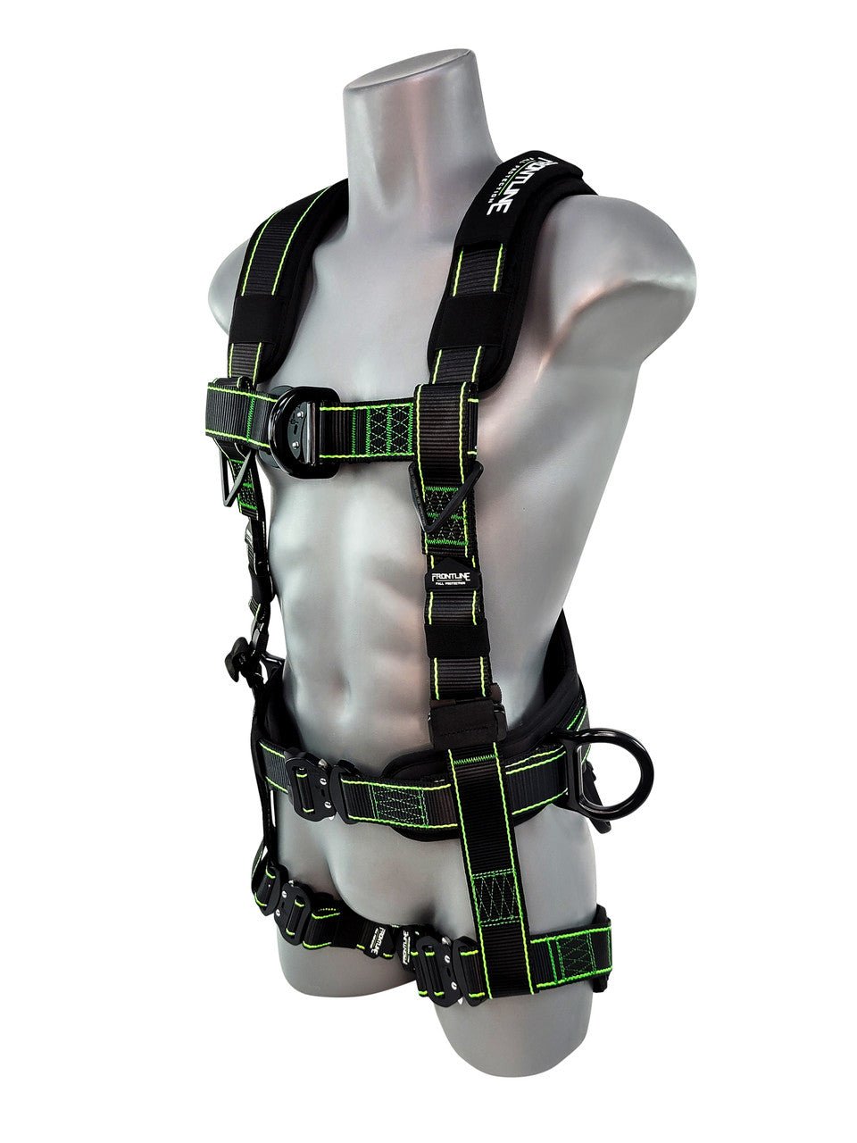 Frontline 200RE Elite Lite Climbing/Rescue Full Body Harness with Aluminum Quick Connect Buckles Universal - Fire Protection Parts