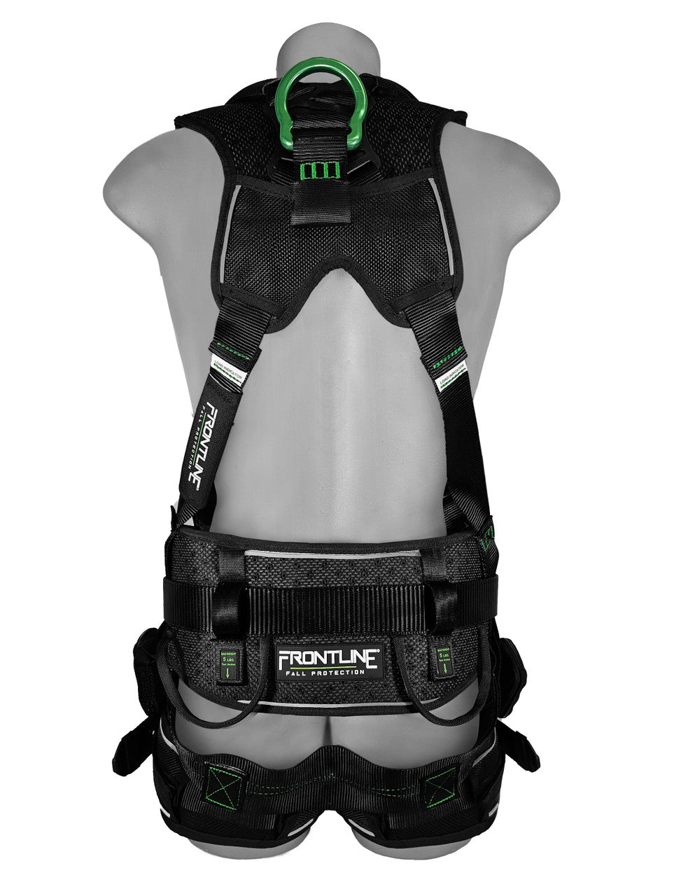 Frontline 250CTB Elite Construction Harness Aluminum Hardware and Suspension Trauma Straps S - Fire Protection Parts