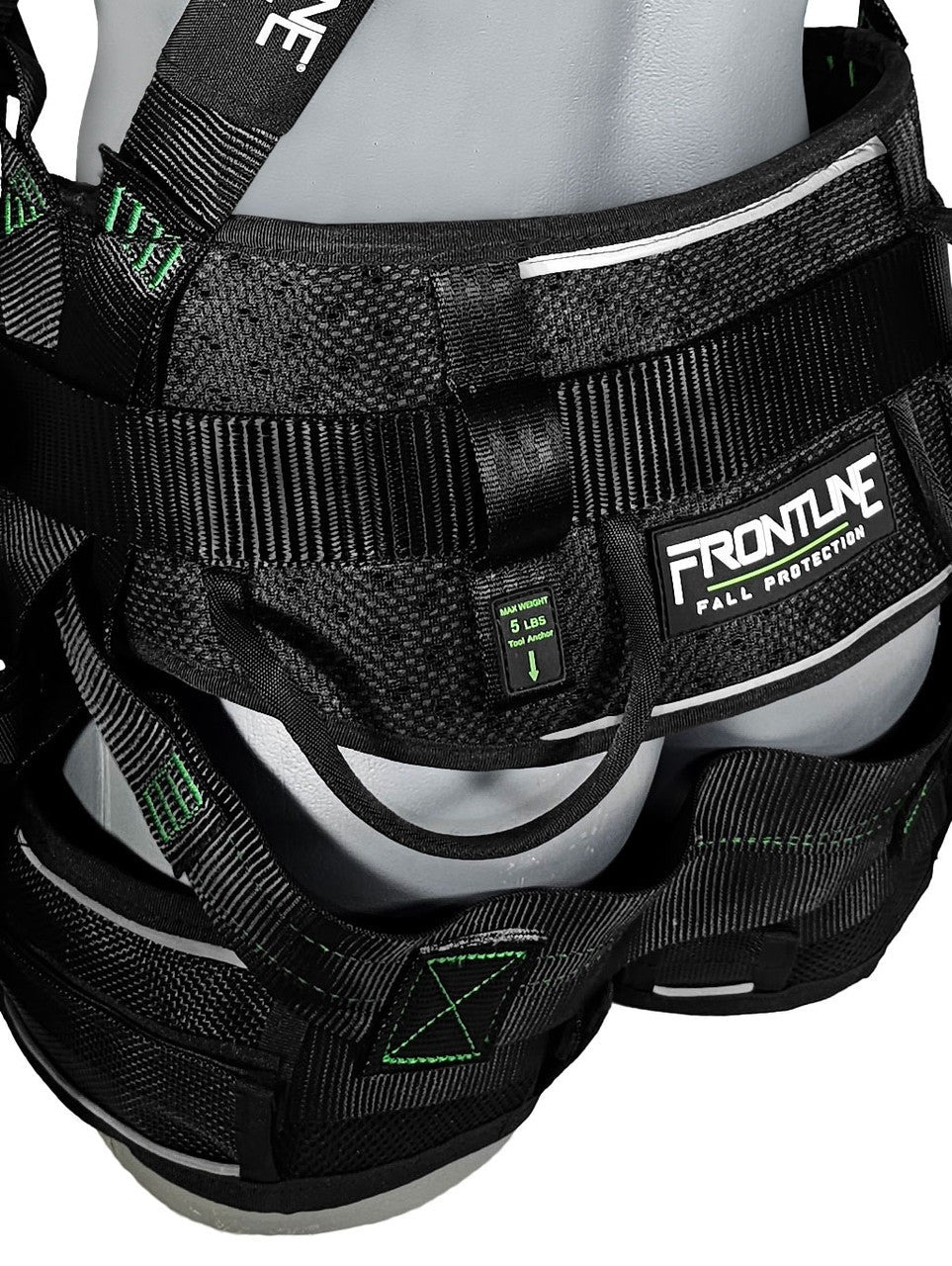 Frontline 250CTB Elite Construction Harness Aluminum Hardware and Suspension Trauma Straps XL/2XL - Fire Protection Parts