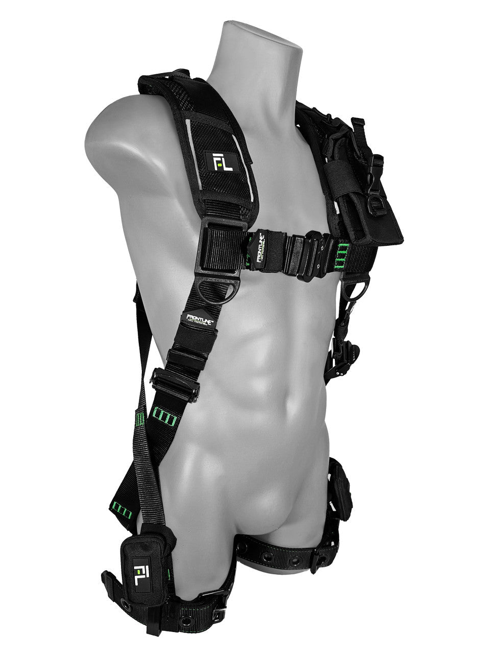 Frontline 250VTB Elite Vest Style Harness with Aluminum Hardware and Suspension Trauma Straps M/L - Fire Protection Parts