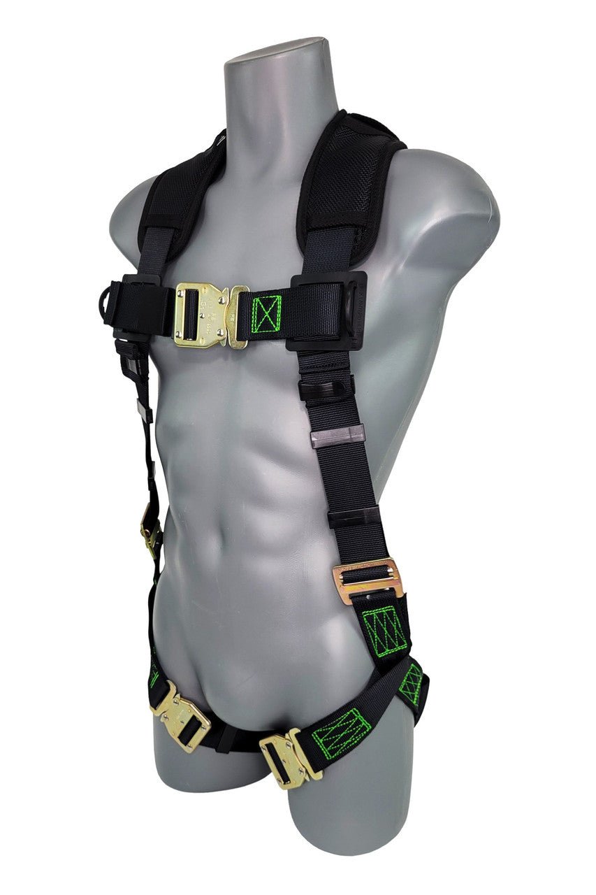 Frontline 310VQC Patriot Vest Style Harness with Airflo and Quick Connect Buckles - Made in USA XL - Fire Protection Parts