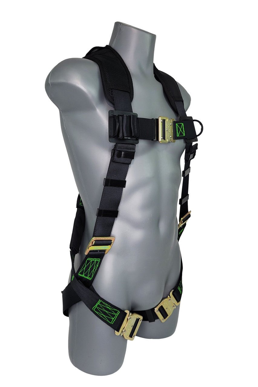 Frontline 310VQC Patriot Vest Style Harness with Airflo and Quick Connect Buckles - Made in USA XL - Fire Protection Parts