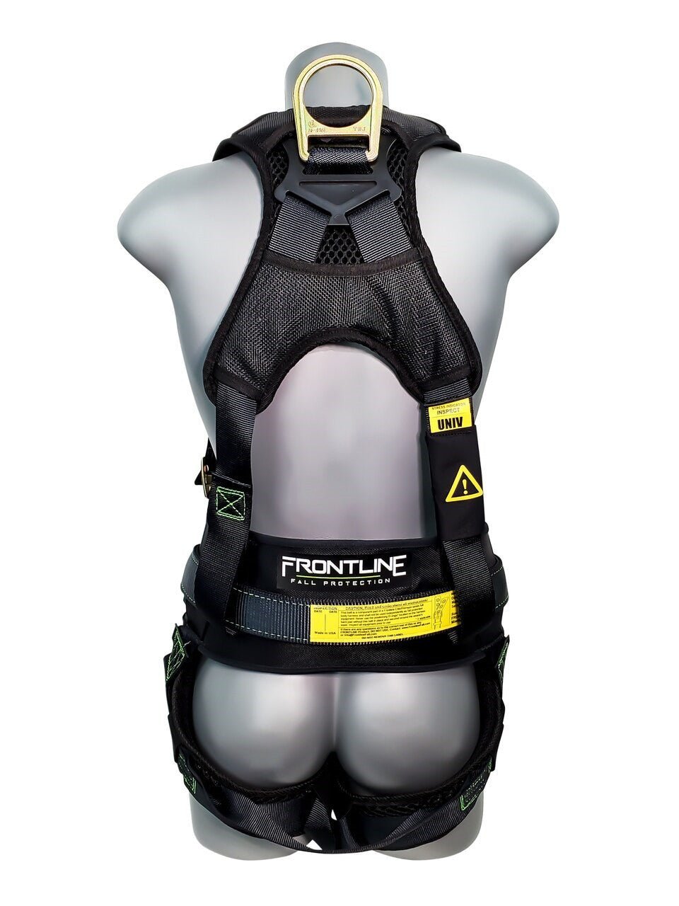 Frontline 350CQC Patriot Construction Harness with Airflo and Quick Connect Buckles - Made in USA 2XL - Fire Protection Parts
