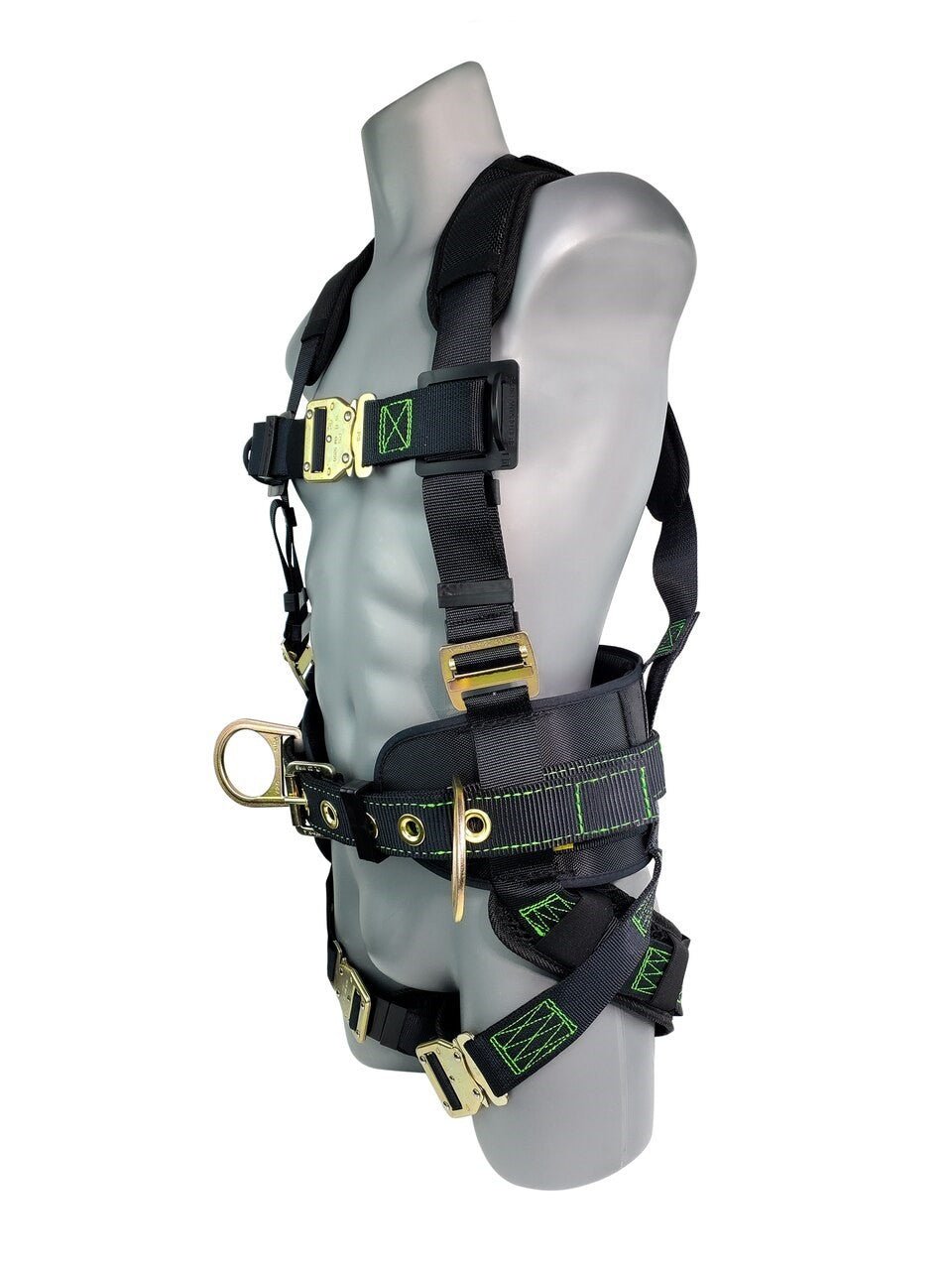 Frontline 350CQC Patriot Construction Harness with Airflo and Quick Connect Buckles - Made in USA Universal - Fire Protection Parts