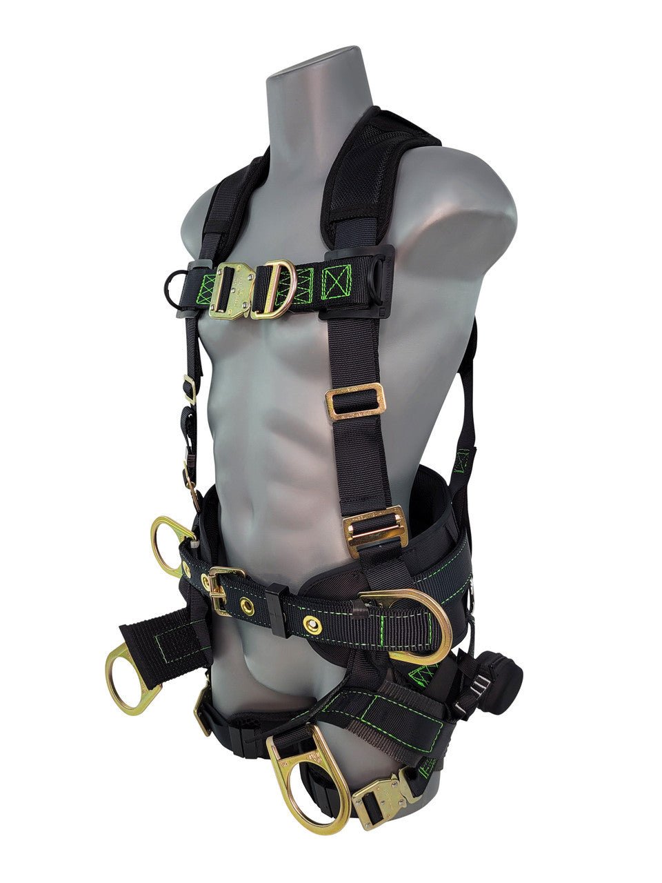 Frontline 350TWQC Patriot Tower Climbing Harness with Seat Sling, Airflo and Quick Connect Buckles - Made in USA Universal - Fire Protection Parts