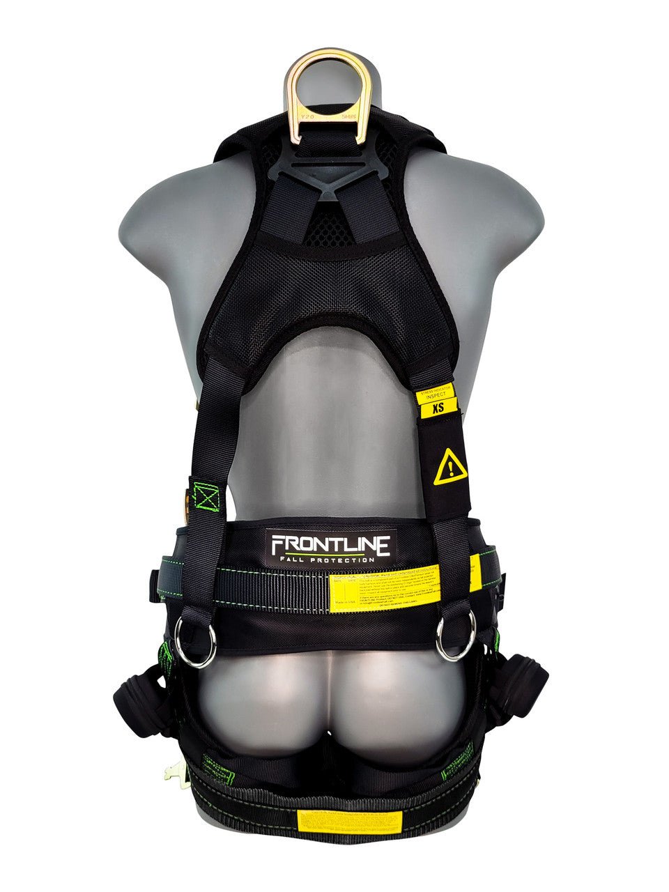 Frontline 350TWQC Patriot Tower Climbing Harness with Seat Sling, Airflo and Quick Connect Buckles - Made in USA XL - Fire Protection Parts