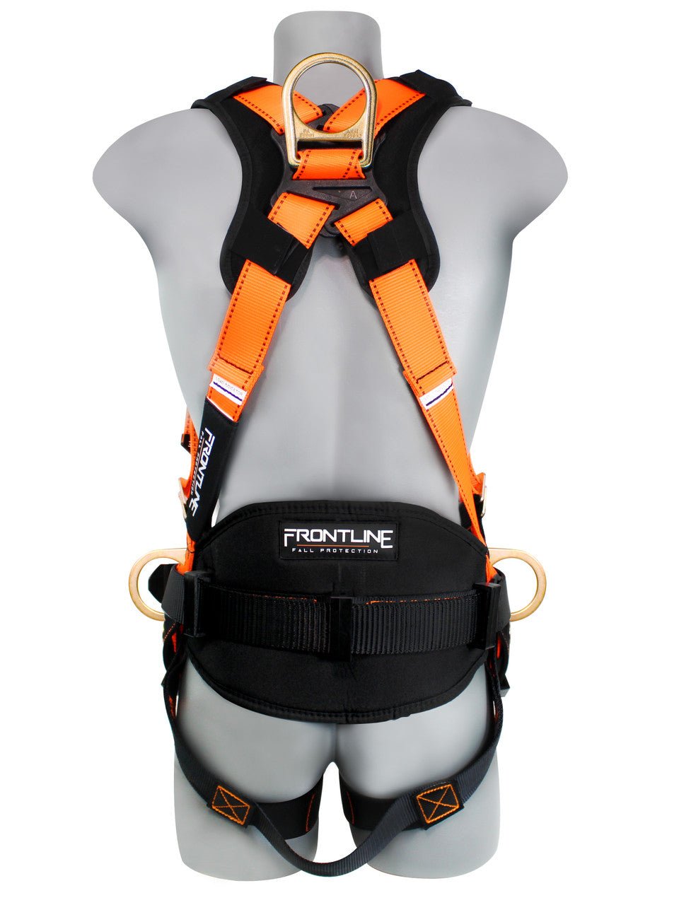 Frontline 50CTB Combat Construction Style Full Body Harness with Tongue Buckle Belt & Legs 3X/4X - Fire Protection Parts