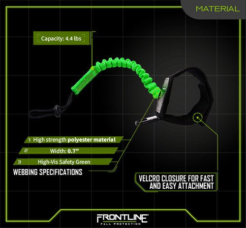 Frontline ACTLWB ToolGrip 4 lbs Wrist Tool Lanyard - Fire Protection Parts