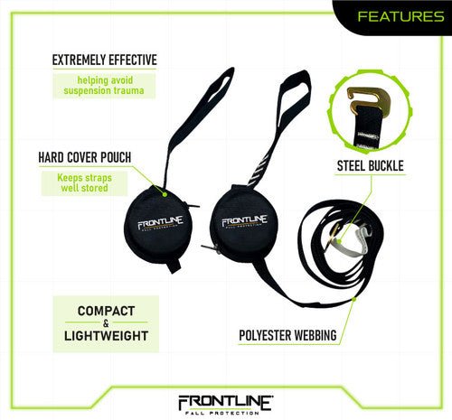 Frontline ACTR Universal Suspension Trauma Straps - Fire Protection Parts