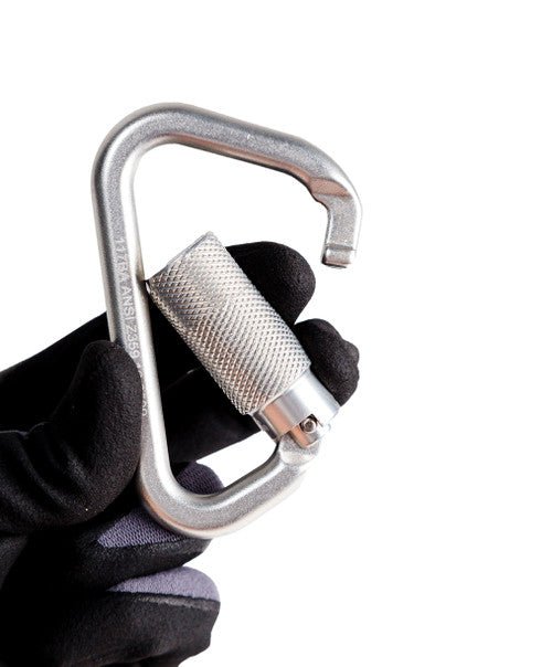 Frontline CAQ117 Aluminum Quarter Turn Locking Carabiner - Fire Protection Parts