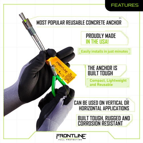 Frontline COB345K Reusable 5K Concrete Anchor Bolt - Fire Protection Parts