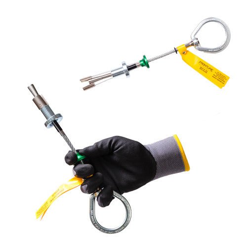 Frontline COB345KSV Reusable 5K Concrete Anchor Bolt with Swiveling D - Ring - Fire Protection Parts