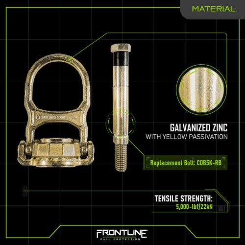 Frontline COB5K ALPHA Swivel 5k Concrete Anchor - Fire Protection Parts