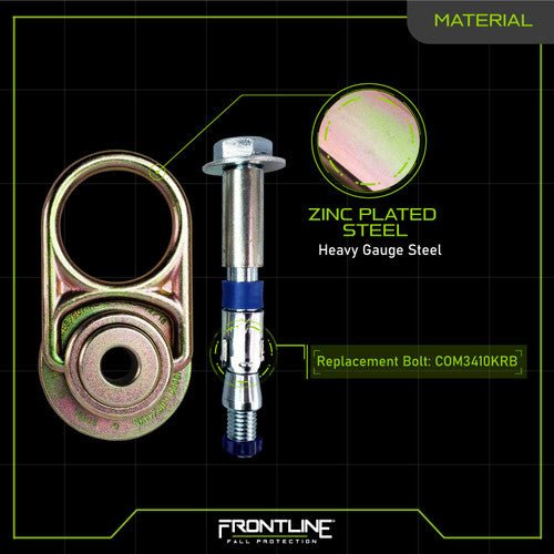 Frontline COM3410K MEGA Swivel 10k Concrete Anchor - Fire Protection Parts