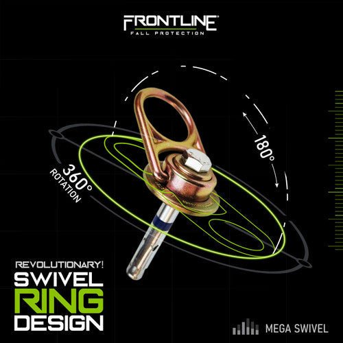 Frontline COM3410K MEGA Swivel 10k Concrete Anchor - Fire Protection Parts