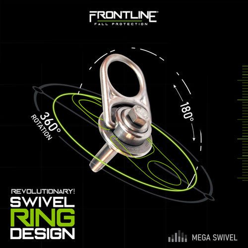 Frontline COM345K - SS MEGA Swivel 5K Stainless Steel Concrete Anchor - Fire Protection Parts