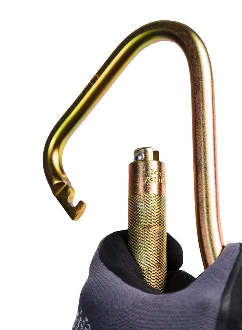 Frontline CSQ120 Large Steel Quarter Turn - locking Carabiner Hook - Fire Protection Parts