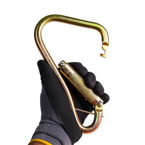 Frontline CSQ120 Large Steel Quarter Turn - locking Carabiner Hook - Fire Protection Parts