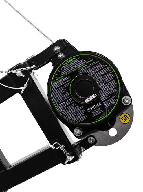 Frontline DAN75RA - US Patriot Confined Space Davit with 50' 3 - Way Retrieval System - Made in USA - Fire Protection Parts