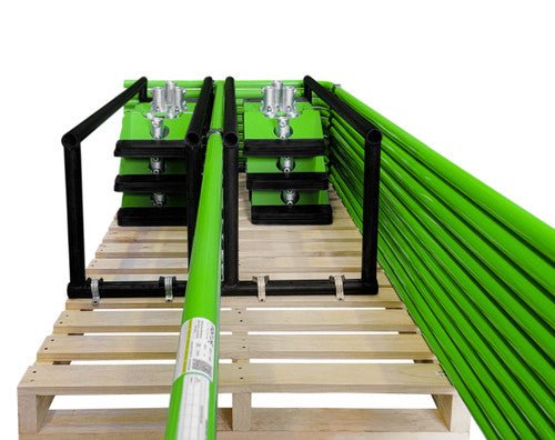 Frontline Guardrail System Non - Penetrating Complete 75' Kit - Fire Protection Parts