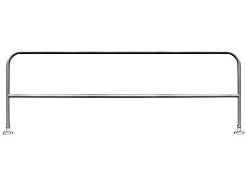Frontline GUS10 - FXDHDG Guardrail System for Concrete or Steel Substrates 10' - Gray - Fire Protection Parts