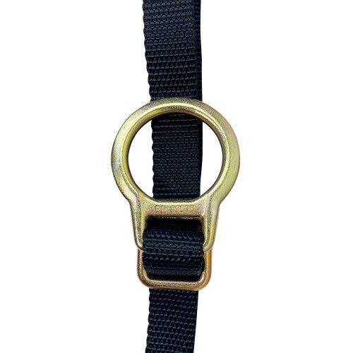 Frontline LPO62SADJ Combat 6' Tie - Back Double Leg Shock Absorbing Lanyard with Snaphooks - Fire Protection Parts