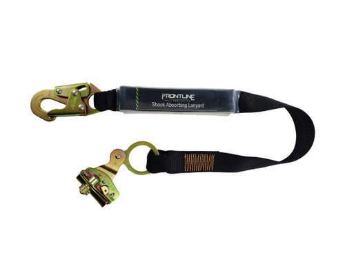 Frontline RGSS58ES Self - tracking Rope Grab 5/8" with 3' Lanyard - Fire Protection Parts