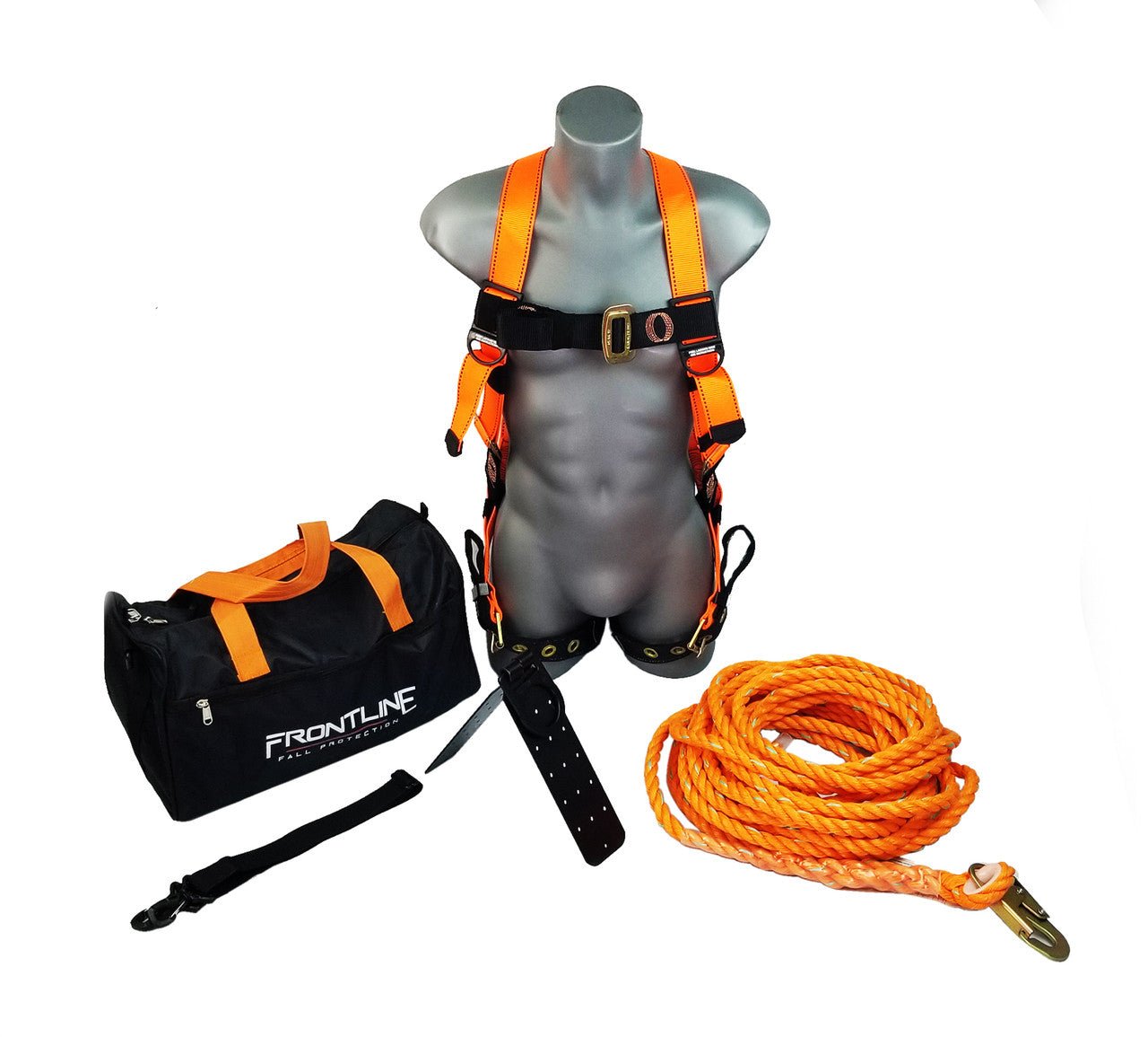 Frontline RK5PTB25 Combat Complete Roofers Kit with 25' Lifeline - Fire Protection Parts