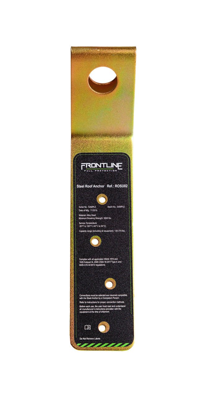 Frontline ROSU02 Hinged Steel Roof Anchor - Fire Protection Parts