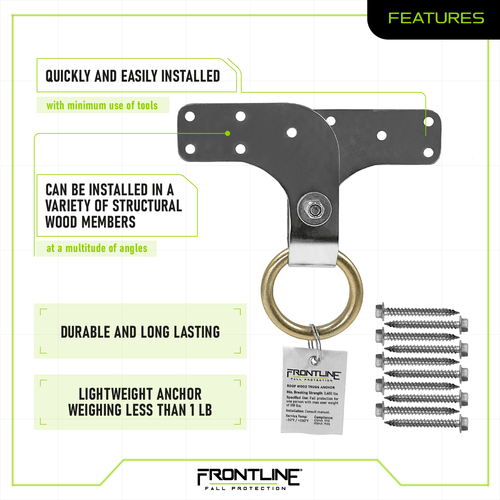 Frontline ROWT18 Roof Wood Truss Anchor - Fire Protection Parts