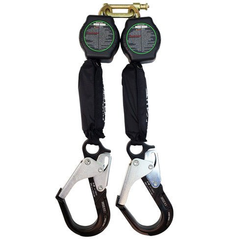 Frontline RPA062RA Aramid Twin Fiber Web 6' SRL with Aluminum Rebar Hook Ends - Fire Protection Parts