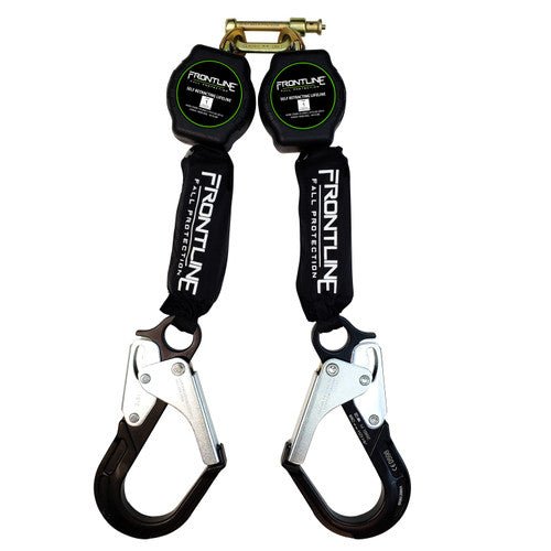 Frontline RPA062RA Aramid Twin Fiber Web 6' SRL with Aluminum Rebar Hook Ends - Fire Protection Parts